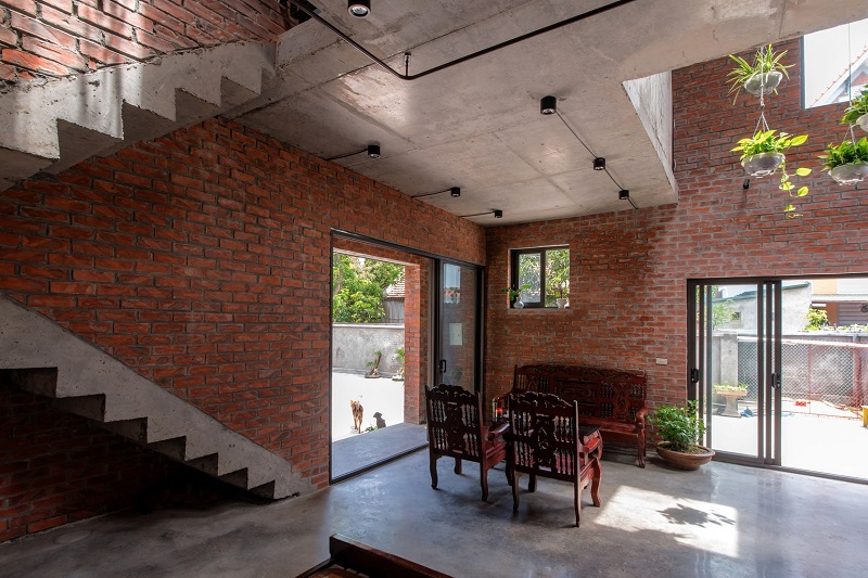 Vì sao nhà gạch mộc được các gia đình Việt yêu thích?