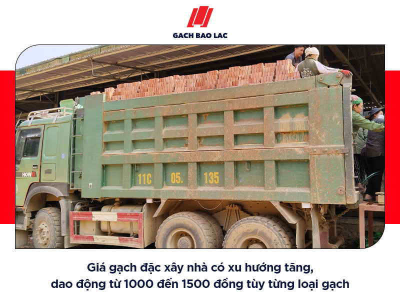 Cập nhật mới nhất về giá gạch đặc xây nhà năm 2023-2