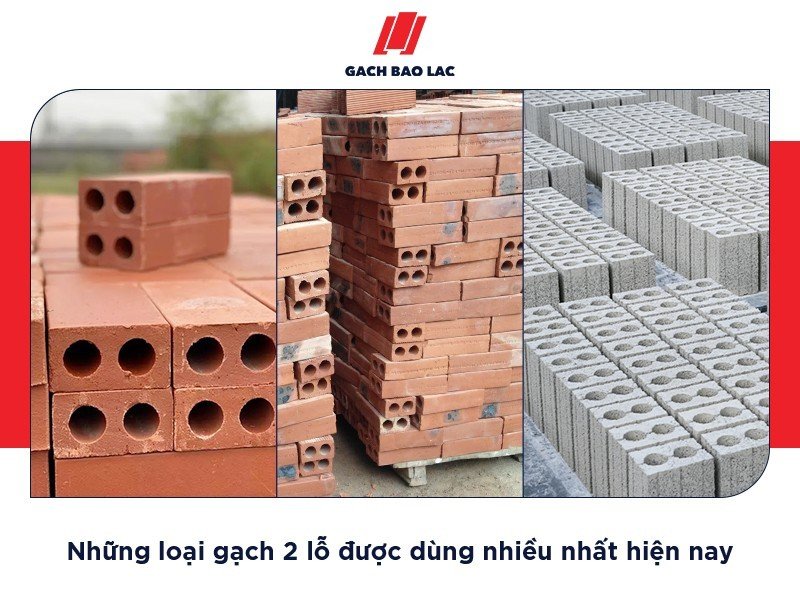 Gạch xây nhà 2 lỗ giá bao nhiêu
