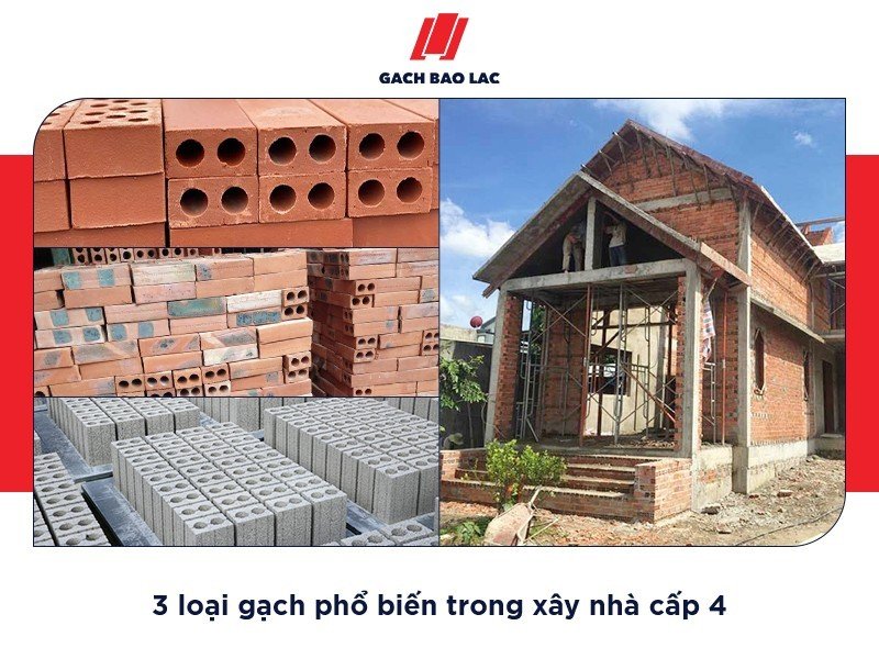 Gạch xây nhà cấp 4