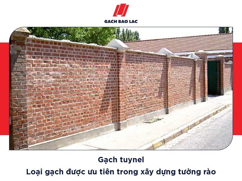 gạch xây tường rào