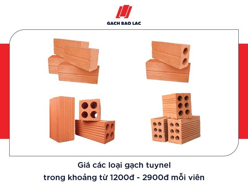 Gạch tuynel có mấy loại