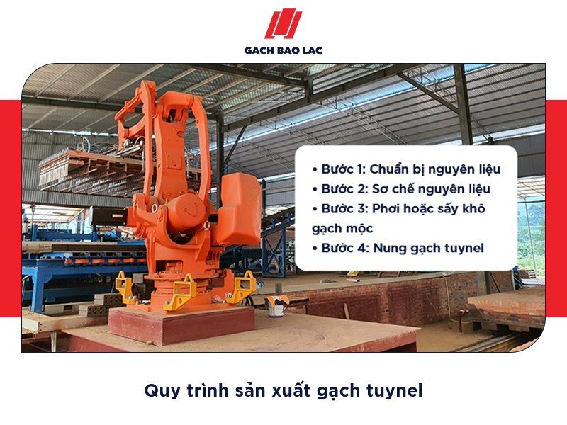 Sản xuất gạch tuynel