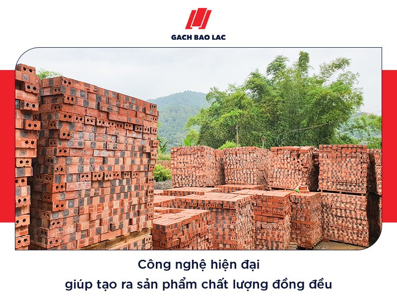 Nhà máy gạch Bảo Lạc ứng dụng công nghệ tiên tiến trong quy trình sản xuất gạch tuynel