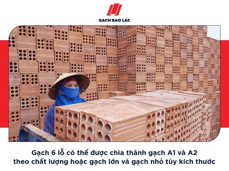 Gạch 6 lỗ có những loại nào? Ứng dụng của gạch 6 lỗ trong xây dựng-2