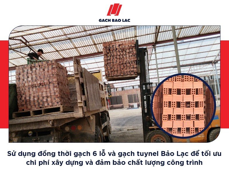 Gạch 6 lỗ có những loại nào? Ứng dụng của gạch 6 lỗ trong xây dựng-3