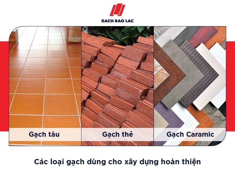 Các loại gạch phổ biến nhất trong ngành xây dựng và ứng dụng