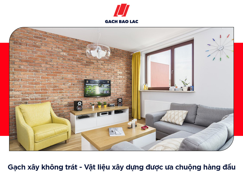 Gạch xây không trát giá rẻ