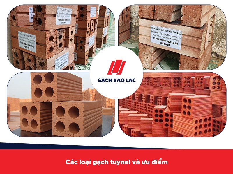 Gạch tuynel có mấy loại? Loại nào được sử dụng nhiều nhất hiện nay?